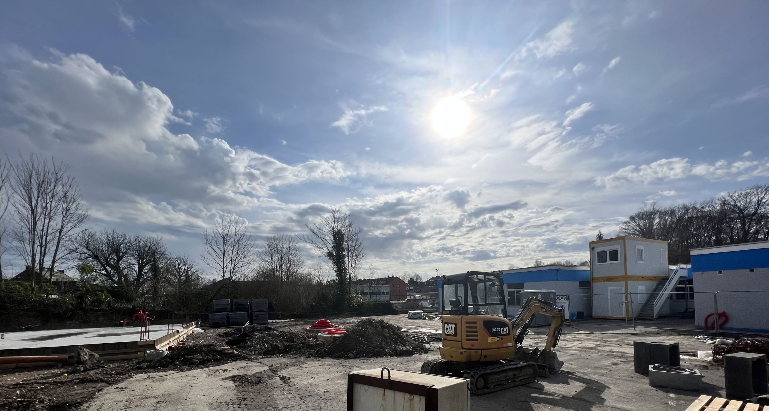 Travaux en cours à l’école Saint-Christophe !